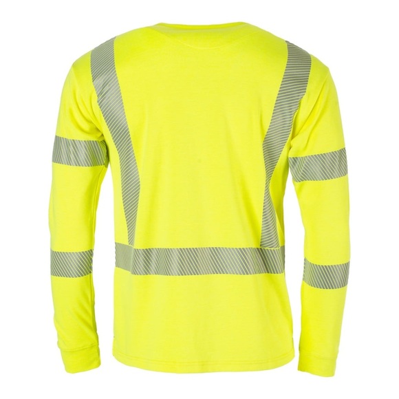 Nwt FlameSafe high viz Flame Resistant shirt - Picture 3 of 4